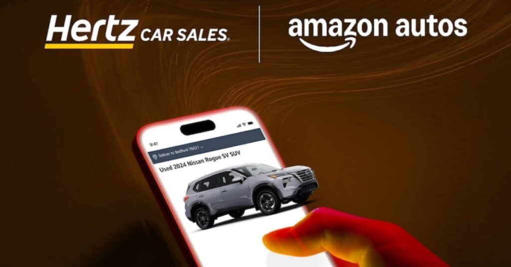 Amazon now sells used Hertz rental cars