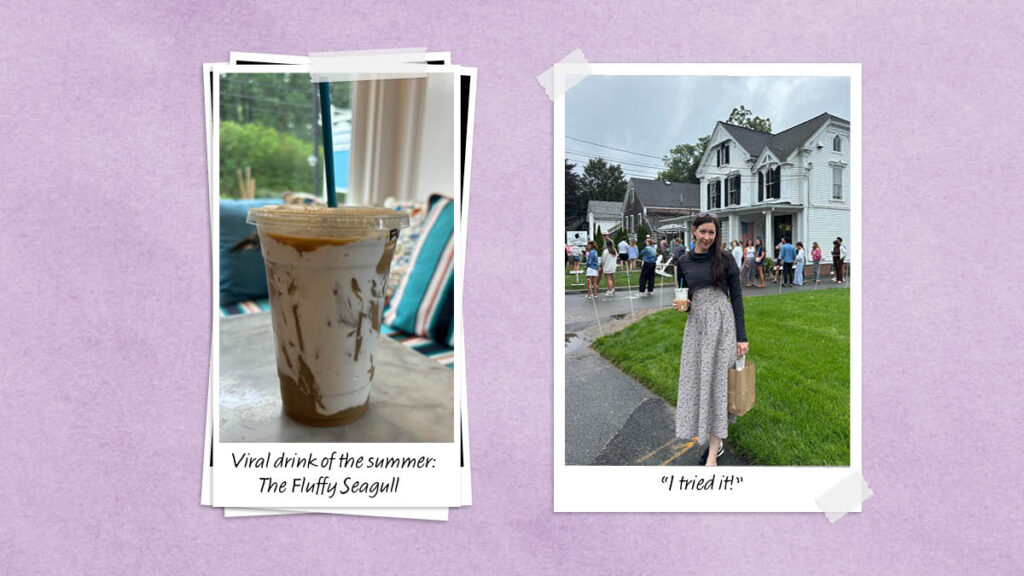 An Honest Review of the Viral Fluffy Seagull Latte