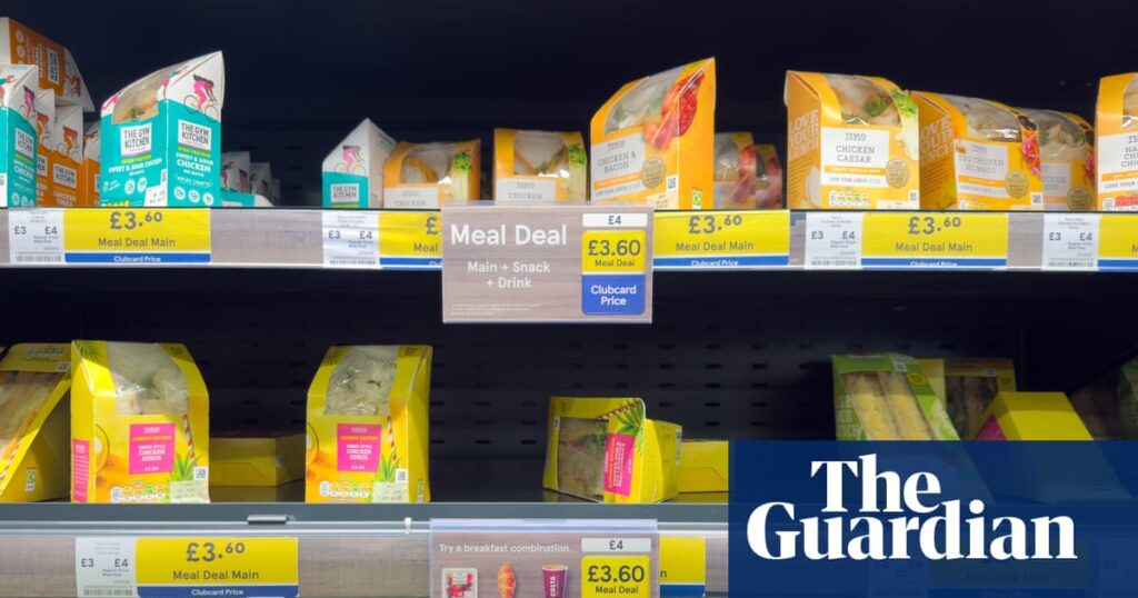 Customers feeling raw after Tesco adds 25p to price of a meal deal | Tesco
