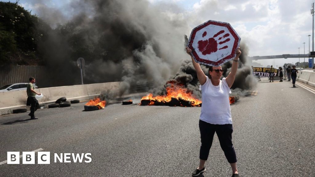 Hostage families and demonstrators hold day of protests