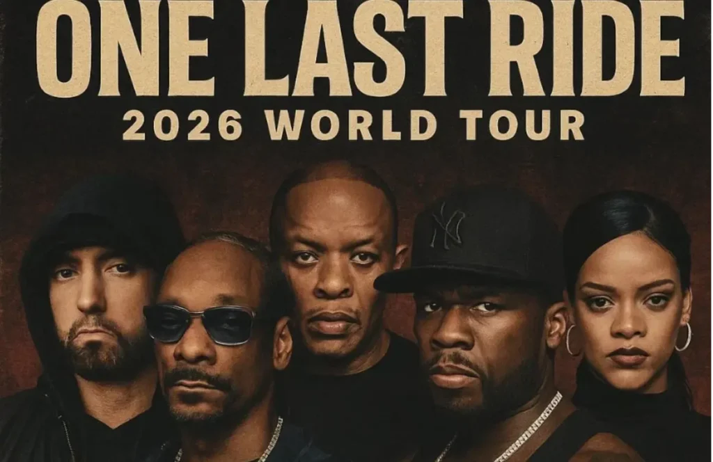 Is the One Last Ride tour 2026 with Eminem and Dr Dre real or fake? Viral poster debunked