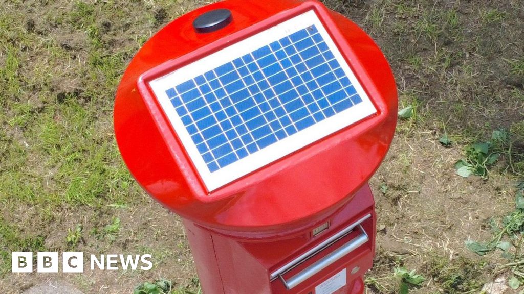 Solar-powered postboxes are being rolled out across UK