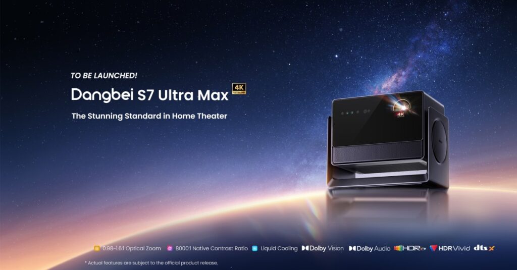 This liquid-cooled projector promises an incredibly bright 6,200 lumen image