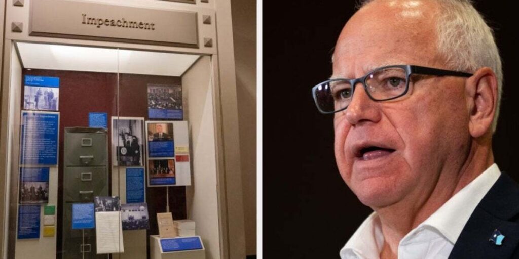 Tim Walz's Response To Trump's Depressing Smithsonian Audit Plans Is Going Viral