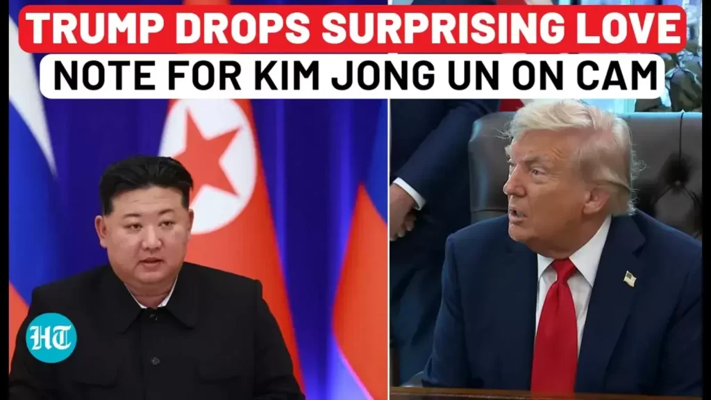 Trump’s weird message for Kim Jong Un now viral: 'I'm not supposed to say I really like him a lot! '