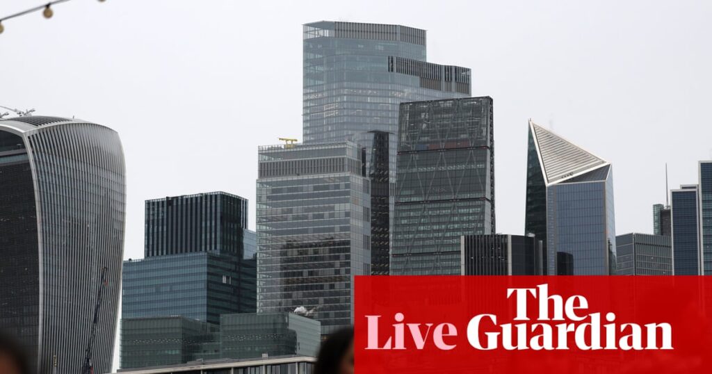 UK bank shares fall as City fears budget tax raid – business live | Business