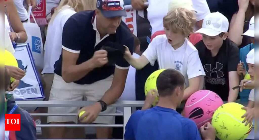 Viral: Drogbruk CEO Piotr Szczerek receives social media backlash for stealing young US Open fan's cap |