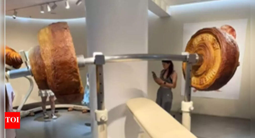 Viral: Gym-themed croissant café in Shanghai has netizens amazed with the concept