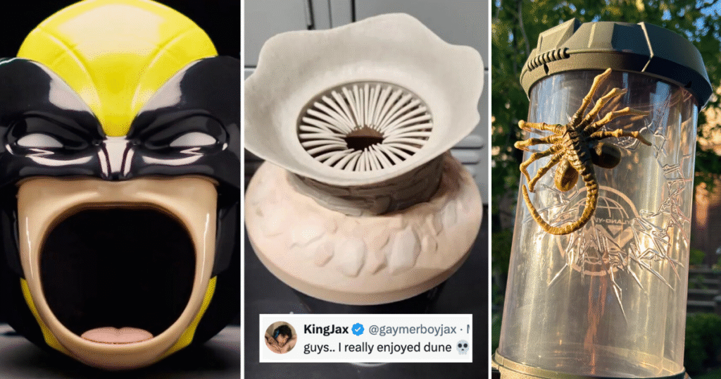 Which viral popcorn buckets could be used as spicy toys?