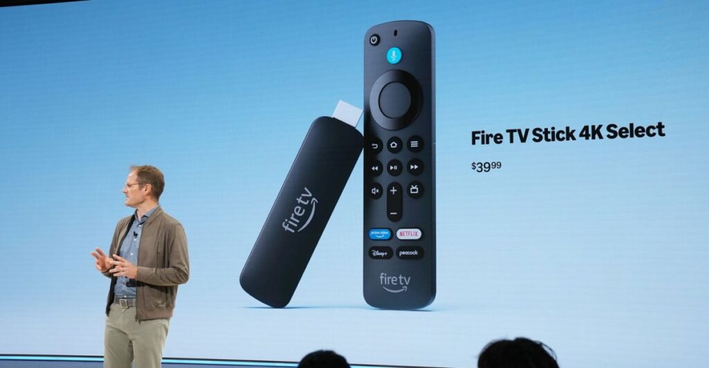 Amazon’s new Fire TV Stick 4K Select streaming stick costs $39.99