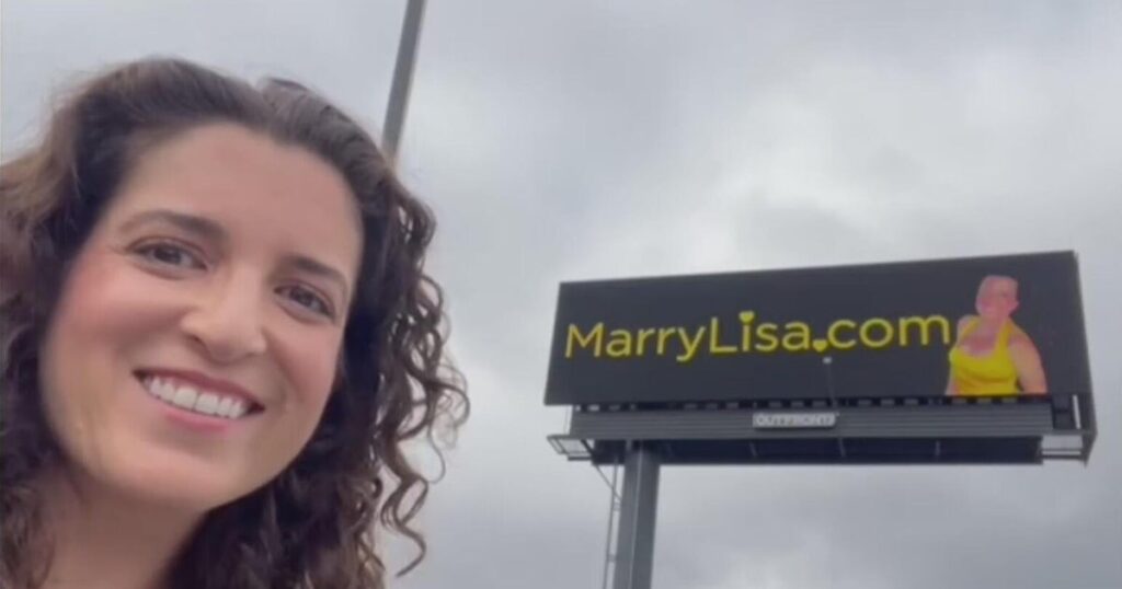 Bay Area woman's billboard campaign searching for love goes viral - CBS News
