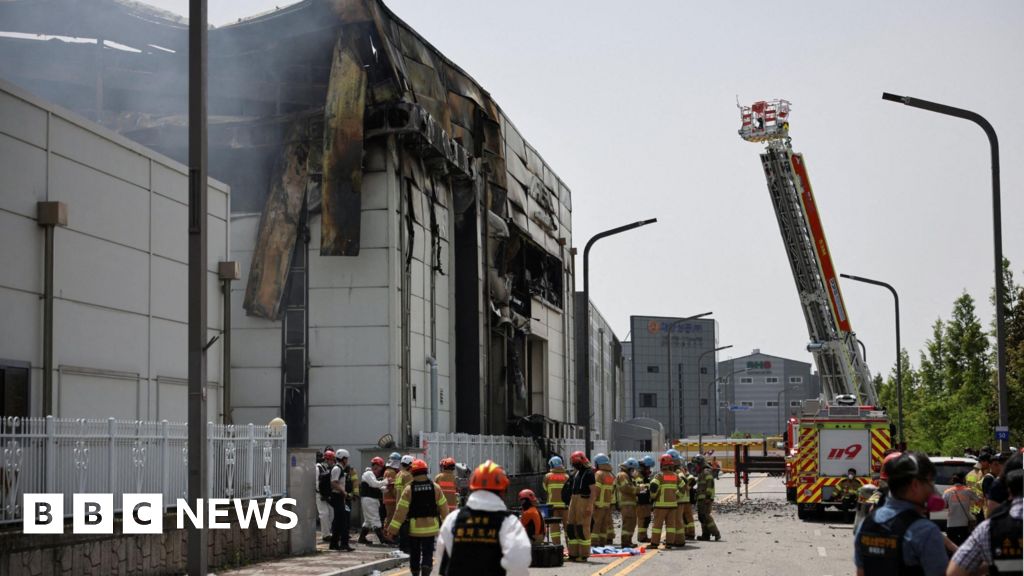 Boss jailed over deadly fire at South Korea battery plant