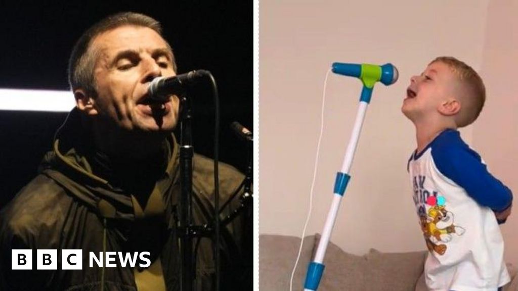 Boy 'oblivious' to his popularity after Oasis imitation goes viral