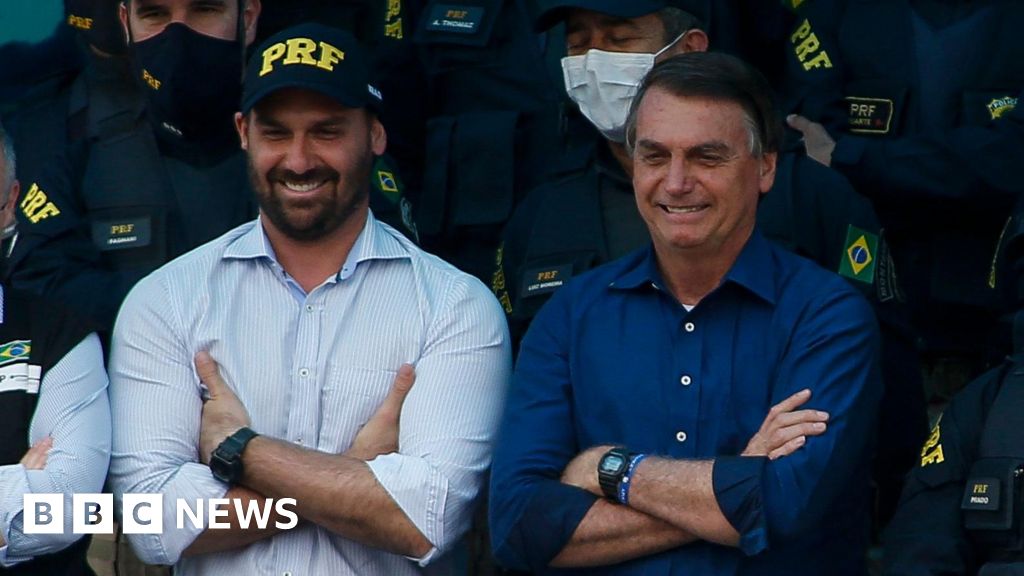 Brazil ex-president Jair Bolsonaro's son charged with coercion