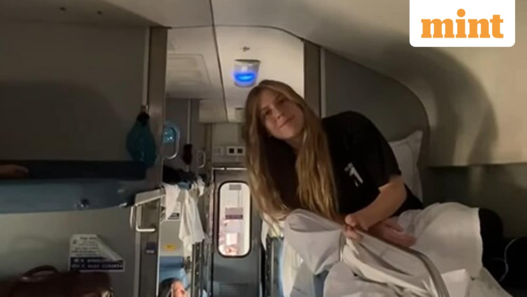 Canadian woman goes viral for calling Indian Railways ‘best way to see India’