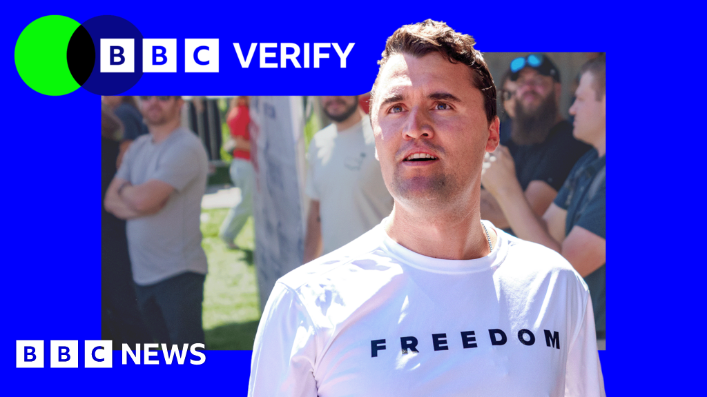 Charlie Kirk shooting: A rooftop figure, gunfire, then panic