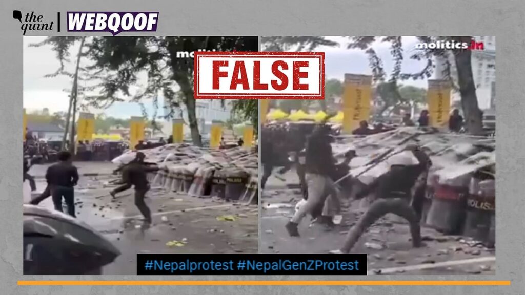 Check | No, This Video Doesn’t Show People Clashing With Police on Streets in Nepal