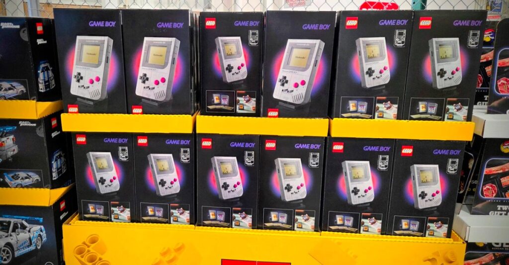 Costco is already selling piles of Lego Game Boys cheaper than the Lego company