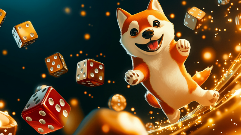Dogecoin And Shiba Inu Sentiment Splits While Rollblock Builds Buzz For Viral Presale Strength