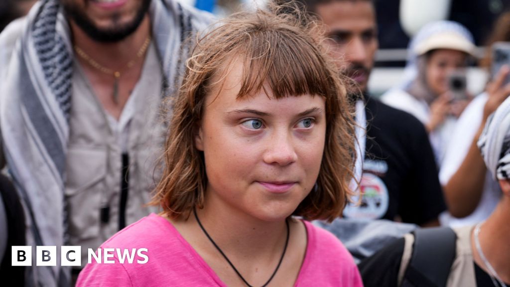 Greta Thunberg's Gaza flotilla arrives in Tunisia