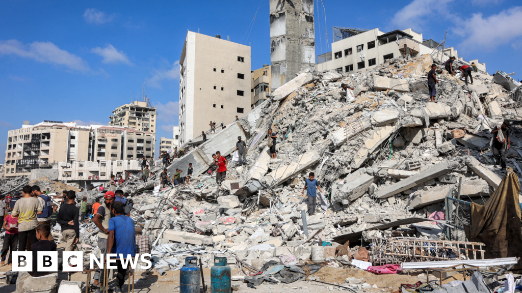 Israel destroys second high-rise as assault on Gaza City intensifies