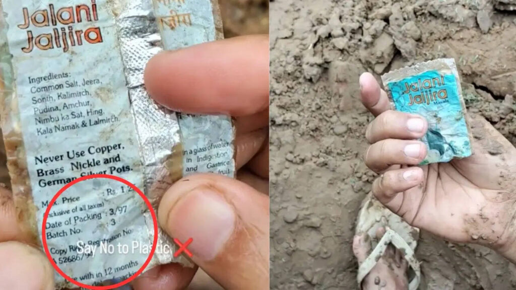 Jaljeera Wrapper From 1997 Found 'Intact'; Viral Video Sparks Plastic Pollution Debate | Viral