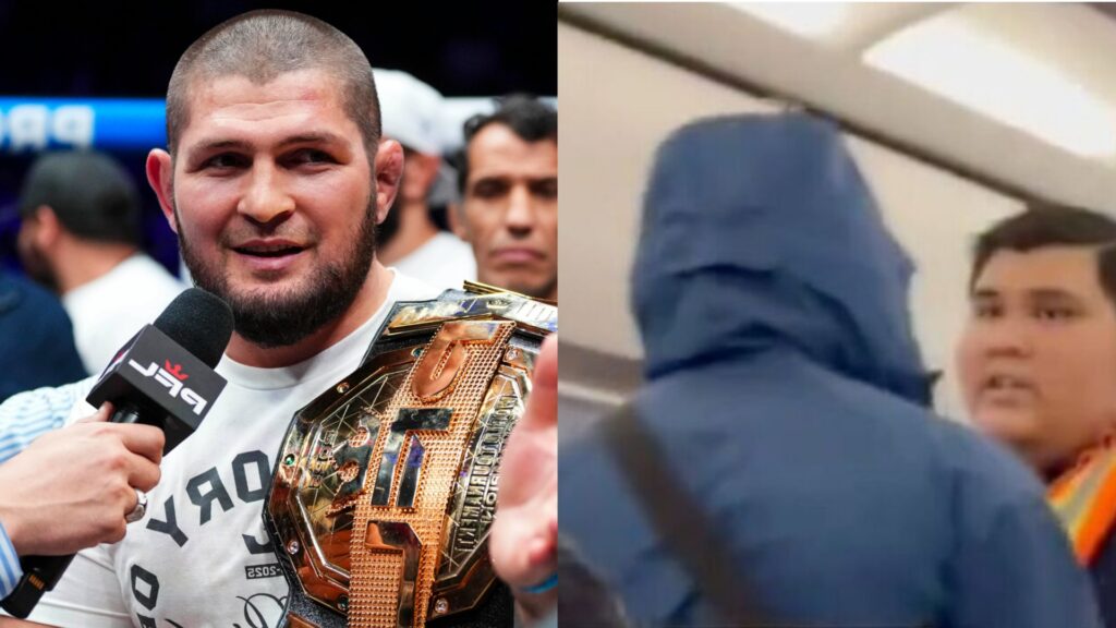 Khabib Nurmagomedov's longtime coach shares 'stupid' detail from viral airplane incident