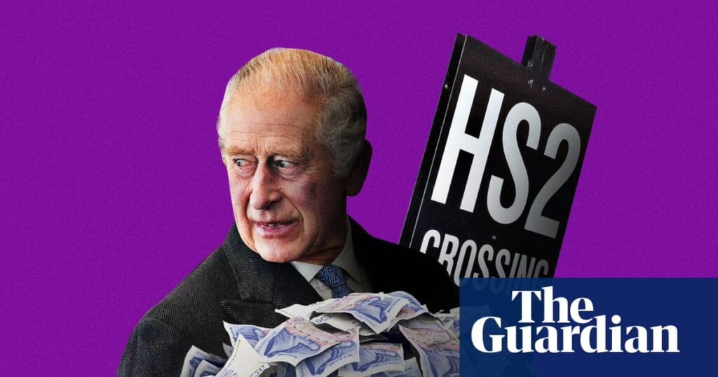 King made more than £1m selling land for leg of HS2 that was scrapped | Duchy of Lancaster