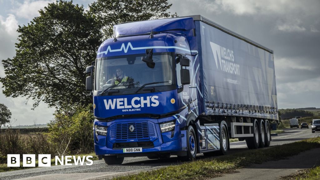 Lack of charging facilities a 'barrier' for electric lorries