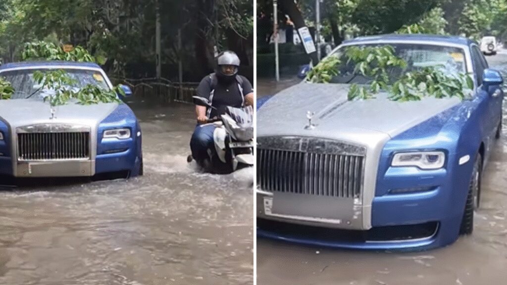 'Lord Alto Zindabad': Kolkata Floodwaters Leave Rolls Royce Stranded | WATCH Viral Video Kolkata news | Kolkata News