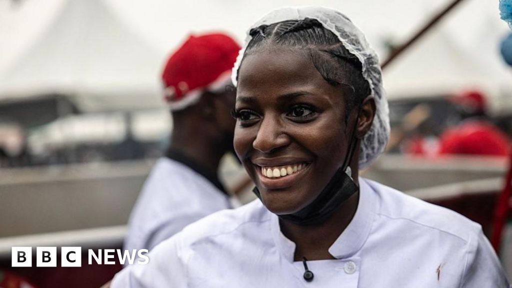 Nigeria's jollof champion and record-breaking chef
