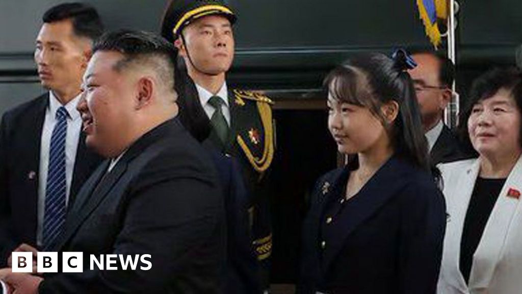 North Korea's Kim arrives in Beijing with daughter and possible heir