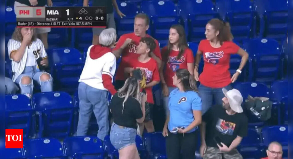 Phillies fan who snatched kid’s home run ball now offered $5,000— viral controversy and twist explained | International Sports News
