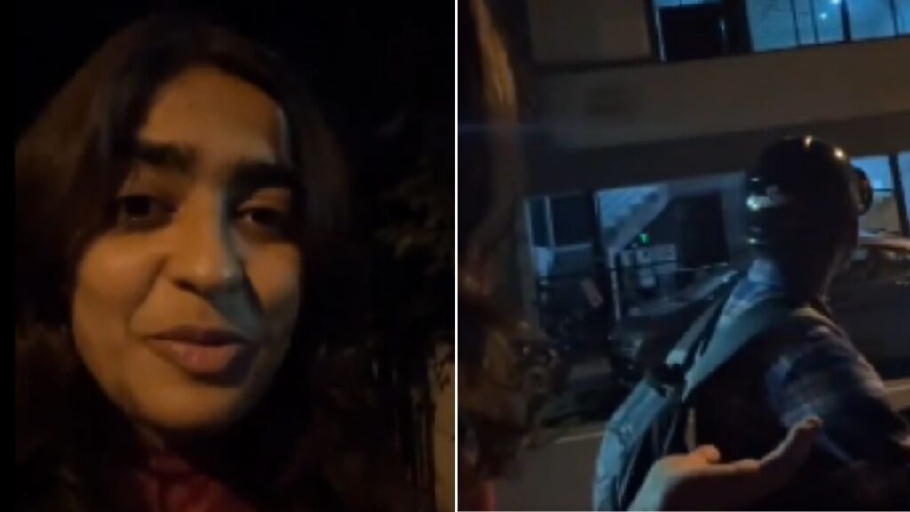 Rapido driver stays with woman late at night until flatmate arrives video goes viral