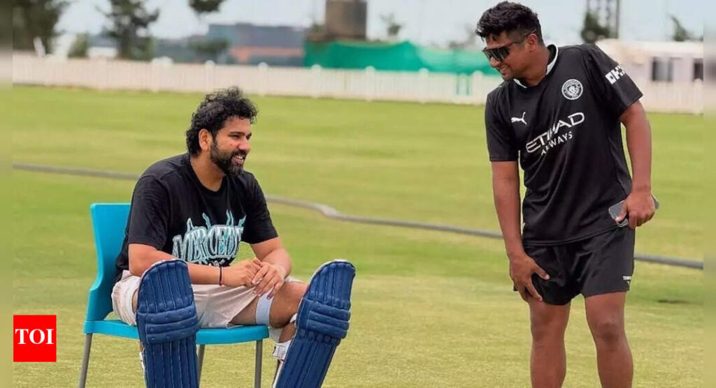 Rohit Sharma, Sarfaraz Khan's viral pic breaks the internet — here's the real story | Cricket News