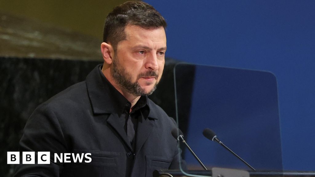 Russia will expand aggression beyond Ukraine unless he is stopped, Zelensky warns