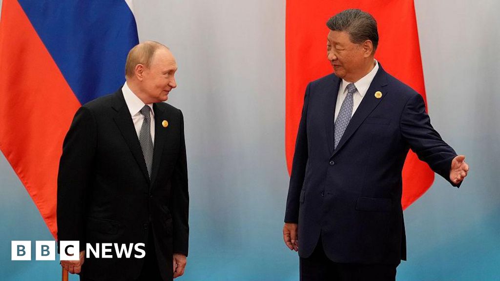 Russia's Vladimir Putin and China's Xi Jinping begin talks in Beijing