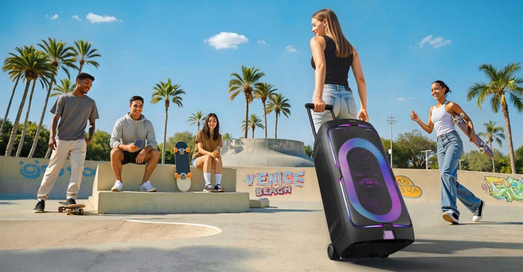 Samsung’s new party speakers are less subtle than ever