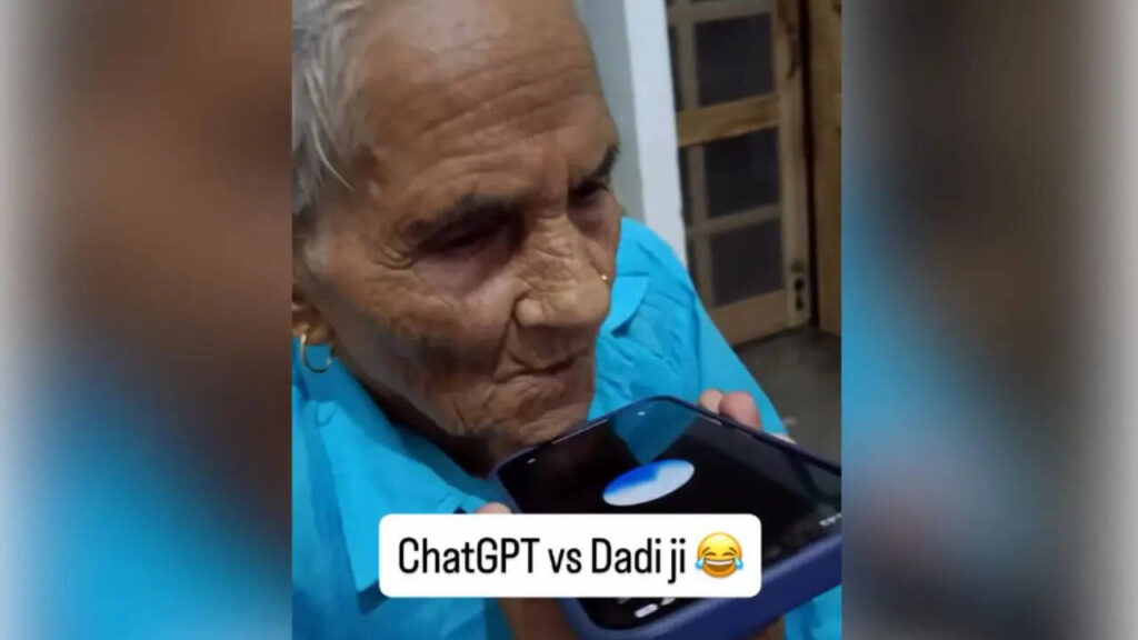 'Teri Madat Ki Aisi Taisi': Grandma Hilariously Roasts AI, Video Goes Viral With 2 Million Views | Viral