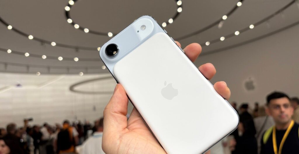 The iPhone Air’s battery pack is slim, but not as slim as the iPhone Air