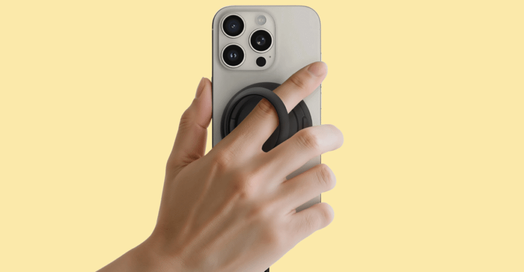 This Belkin Qi2 charging puck comes with a kickstand and cooling