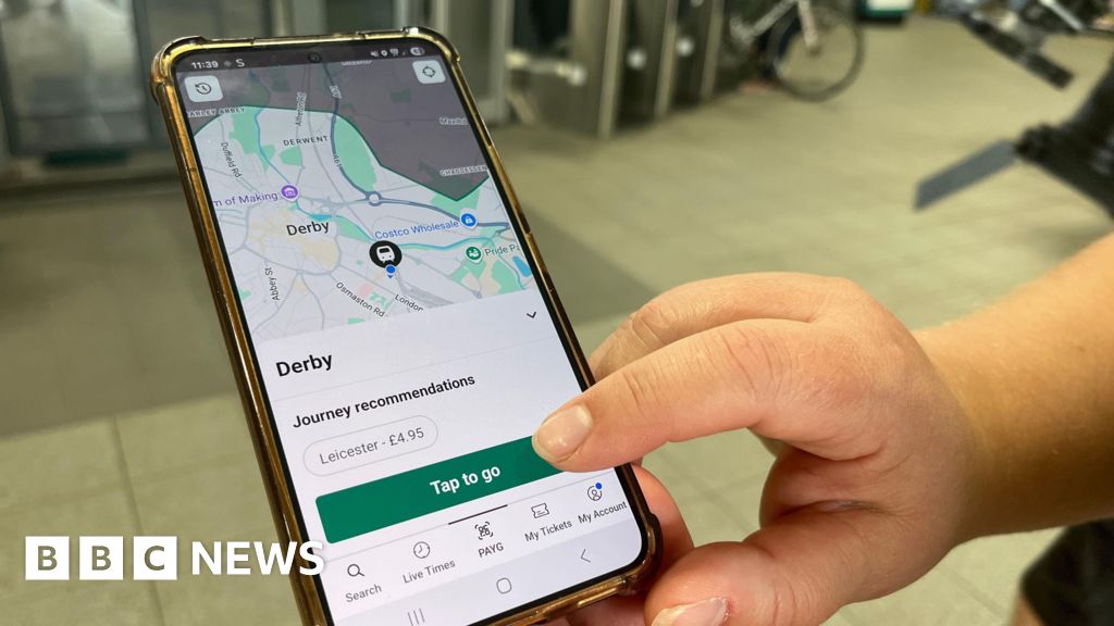 Ticketless train travel to be trialled across Derby, Leicester and Nottingham