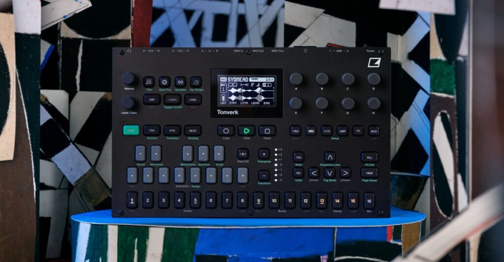 Tonverk is Elektron’s new polyphonic sample mangler and groovebox