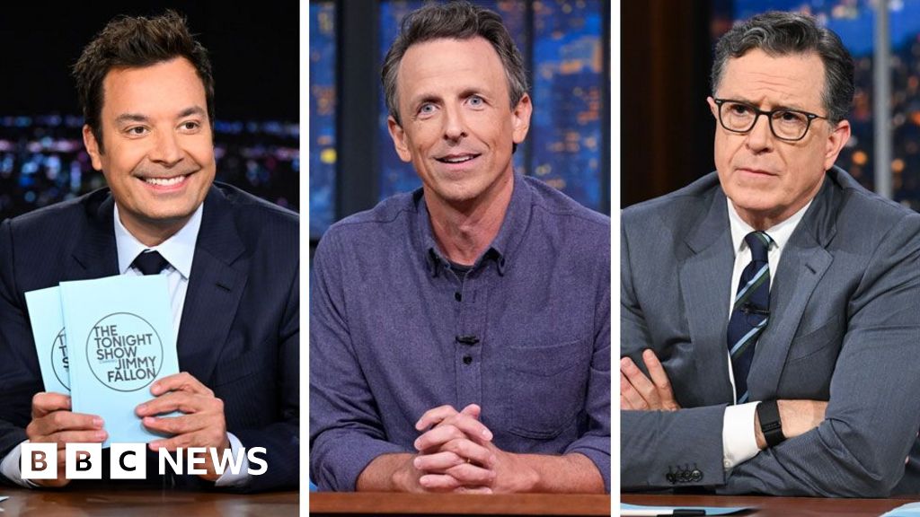 US TV hosts back Jimmy Kimmel and lampoon Donald Trump in free speech row