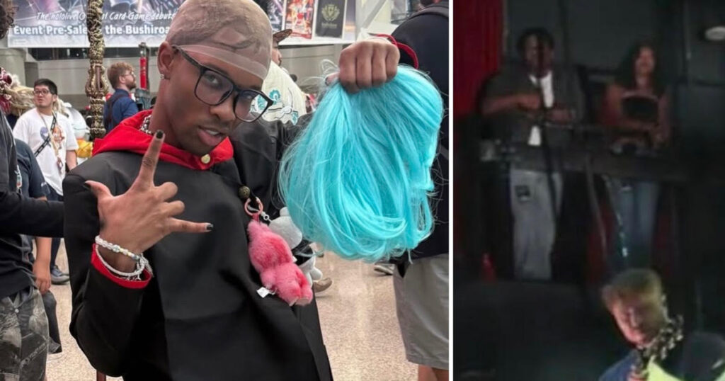 Video isn't Celeste Rivas on balcony at d4vd concert