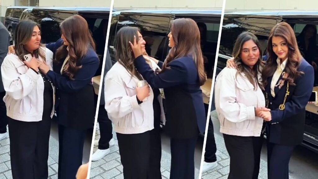 Viral Video - Aishwarya Rai Bachchan, In Paris, Hugs A Crying Fan And Wipes Off Her Tears; Netizens Call Actress 'Kind Soul'