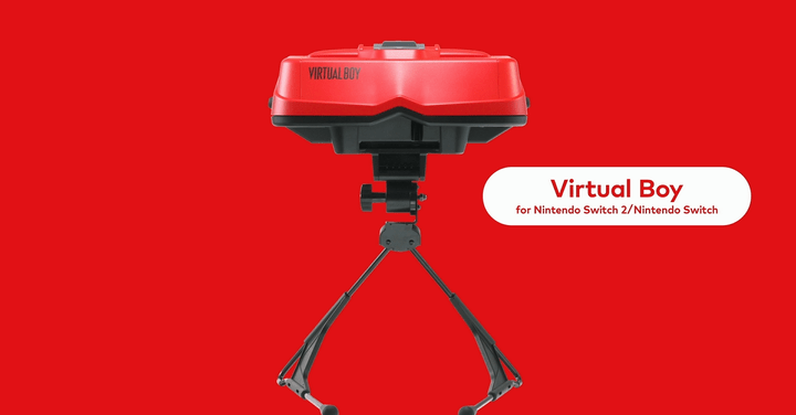 Virtual Boy games are coming to Nintendo Switch Online