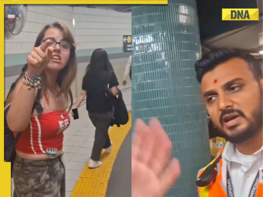 White woman confronts racist harasser for abusing Indian man in Canada, says, ‘My boyfriend is…’, watch viral video