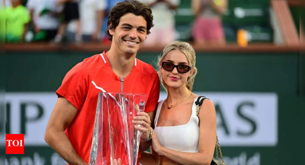 Who is Taylor Fritz’s girlfriend Morgan Riddle? Fashion-forward influencer going viral for high heels stunt during US Open match | International Sports News