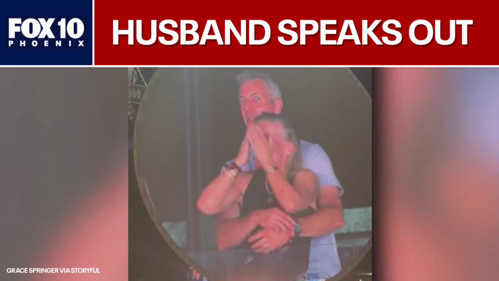 Wife in viral Coldplay video didn't cheat, husband says - FOX 10 Phoenix